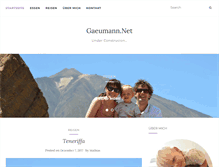 Tablet Screenshot of gaeumann.net